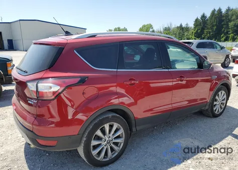 2018 Ford Escape Titanium z USA, uszkodzony, nr VIN 1FMCU9J96JUD01848